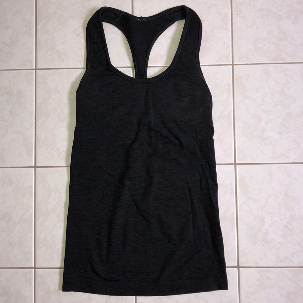 Lululemon Black Tank Top Size 2